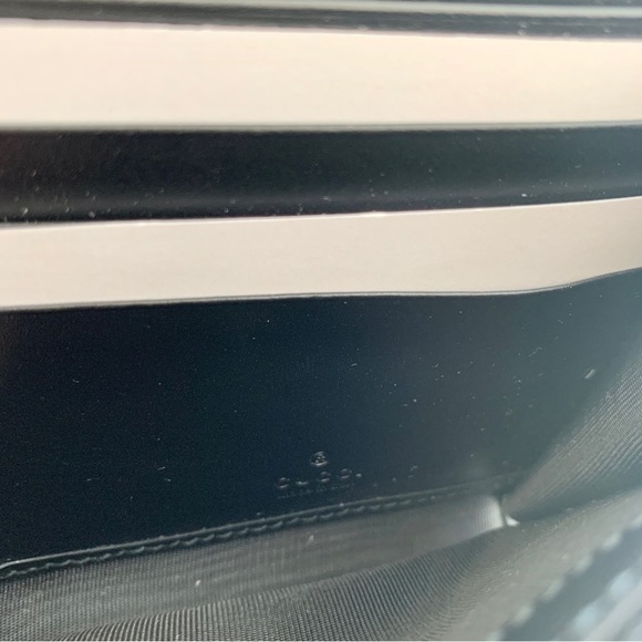 [🌟PRICE FIRM] GUCCI Cat Crystal Guccissima Monogram Logo Embossed Leather Wallet - Picture 11 of 16